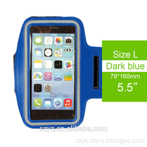 12 Colors Sport Armband Case Running Pouch Phone Bags Cases For iPhone 6 Plus 5.5 inch Cell Mobile Phone Arm Band for iPhone6